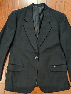 Daks men's black blazer in size small